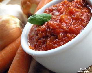 Аджика с яблоками на зиму