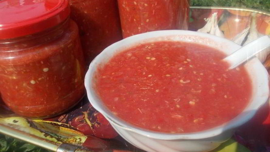 Рецепт домашней аджики