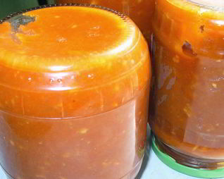 Кабачковая аджика