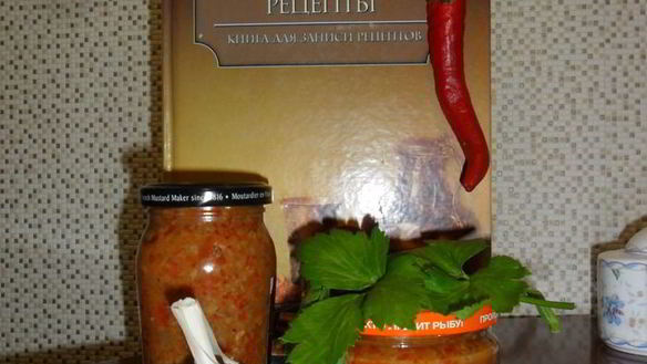 Рецепт Ореховой аджики