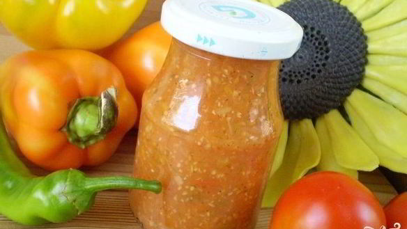 Рецепт Вареной аджики на зиму