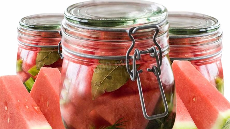 Рецепт арбузов в банках на зиму без стерилизации