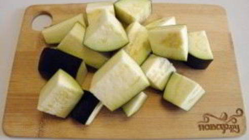 баклажаны кусочками на зиму