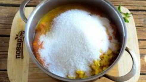 абрикосовый джем с апельсином на зиму