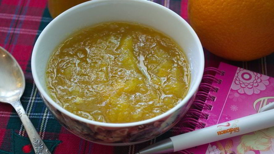 Рецепт апельсинового джема на зиму