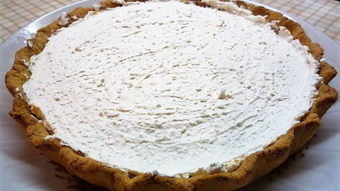 кростата с абрикосовым джемом и рикоттой