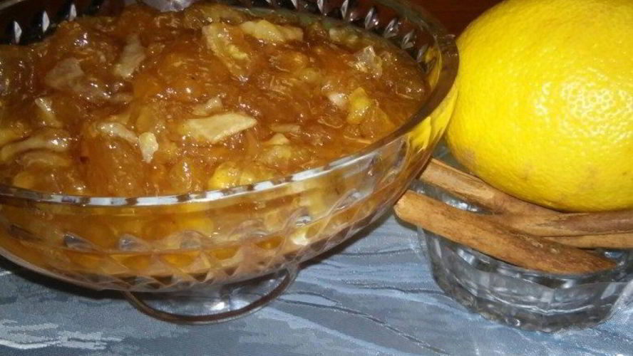 Рецепт лимонного джема с имбирем