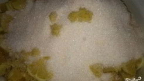 лимонный джем с имбирем