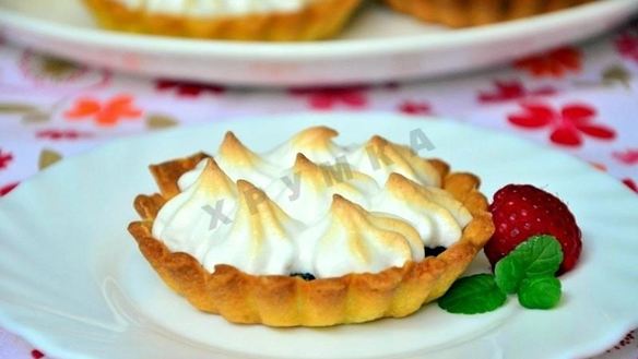 Рецепт Песочных корзинок с джемом