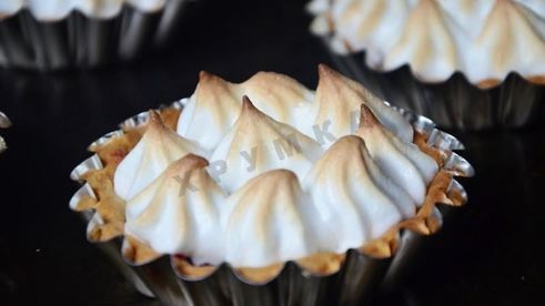 песочные корзинки с джемом