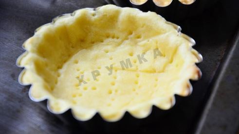 песочные корзинки с джемом