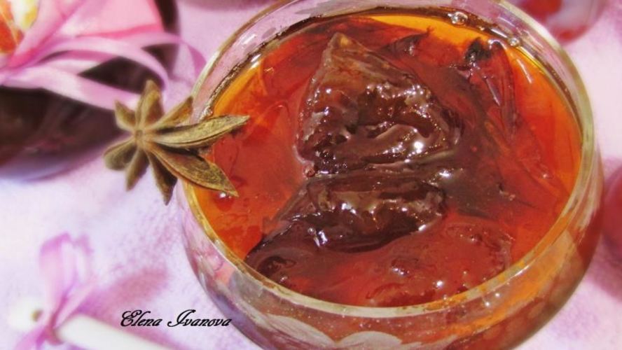 Рецепт пряного сливового джема