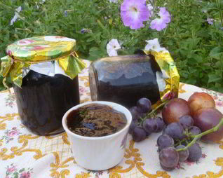 Виноградно-сливовый джем