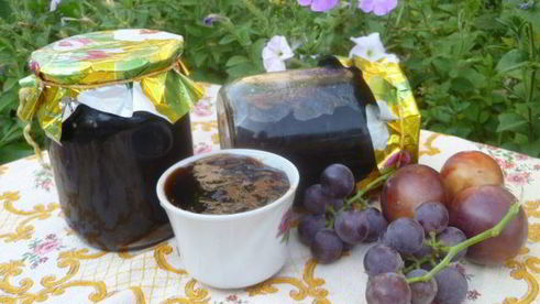 виноградно-сливовый джем