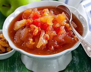 Яблочный джем по-английски в мультиварке