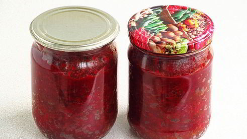 икра из свеклы на зиму