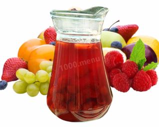 Ассорти компот из замороженных ягод