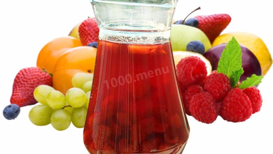 Рецепт ассорти компот из замороженных ягод