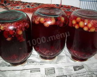 Компот ассорти без стерилизации