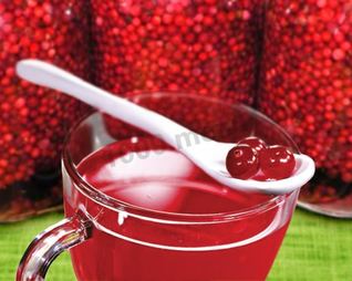 Компот из брусники на зиму