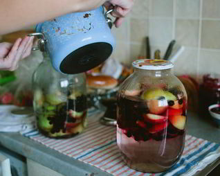 Компот из черемухи