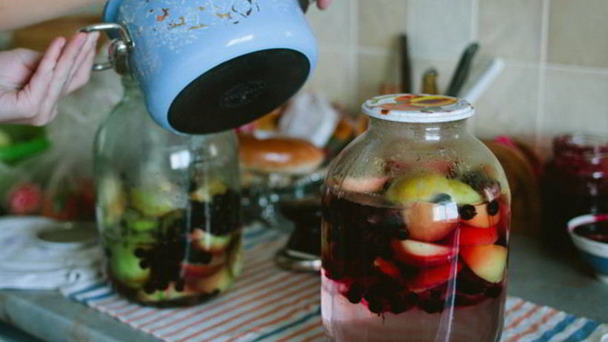 Рецепт компота из черемухи