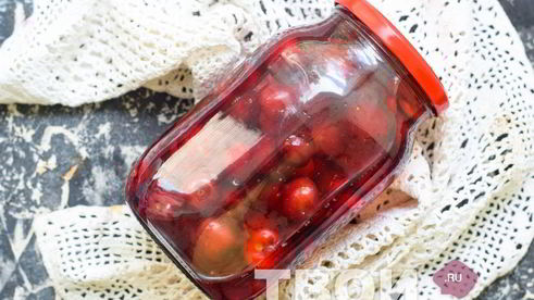 компот из черешни на зиму