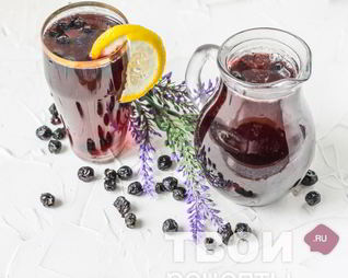 Компот из черноплодки