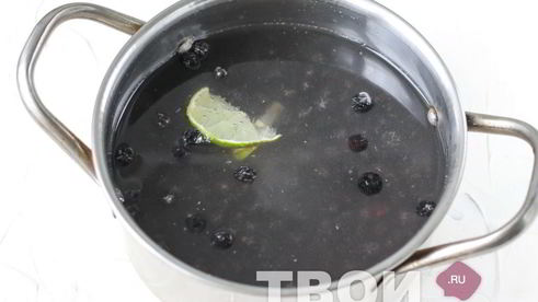 компот из черноплодки