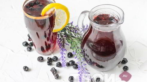 компот из черноплодки