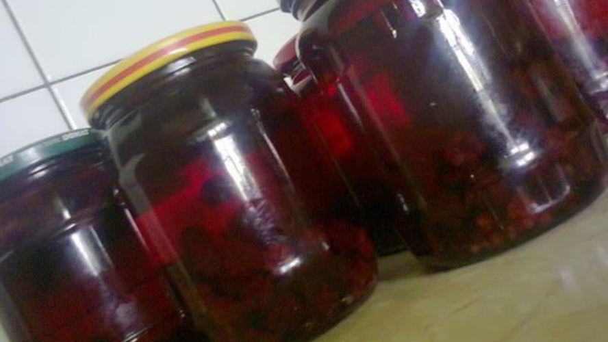 Рецепт компота из ежевики