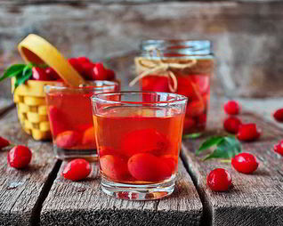 Компот из кизила