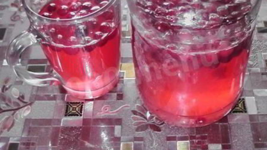 Рецепт компота из клюквы