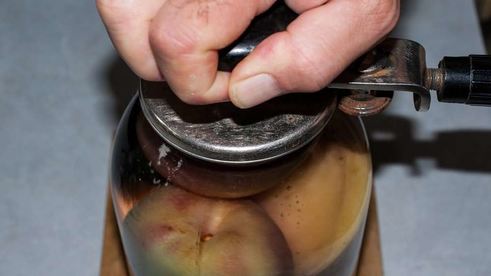 компот из персиков на зиму