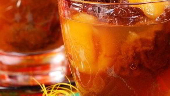 Рецепт Компота из сухофруктов с цедрой