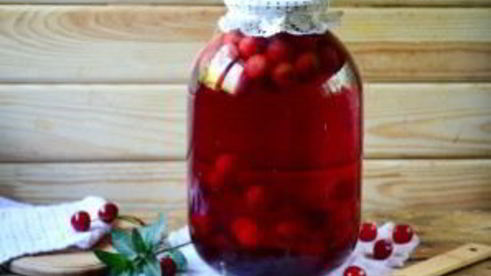 компот из вишни