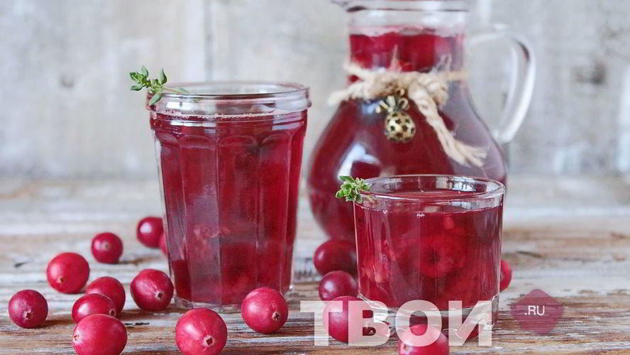 Рецепт компота из ягод