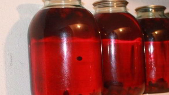 Рецепт Смородинового компота на зиму