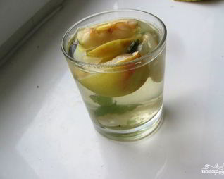 Яблочный компот из свежих яблок