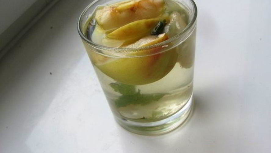 Рецепт яблочного компота из свежих яблок