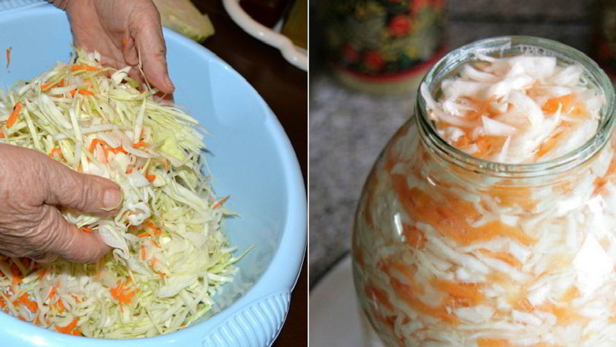 Рецепт квашеной капусты