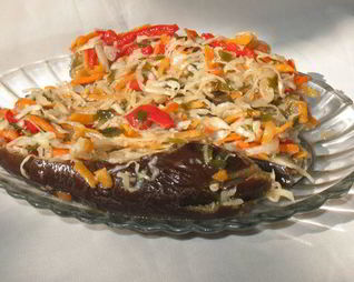 Квашеные баклажаны