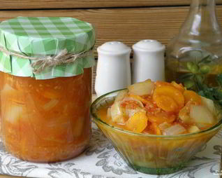 Лечо с морковкой и перцем