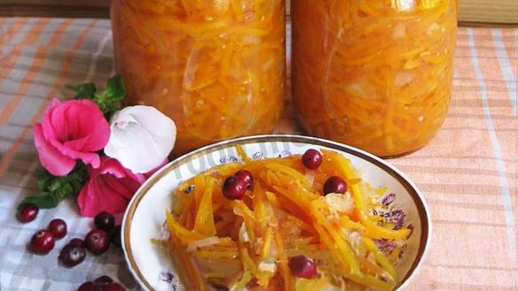 Рецепт Лука с морковкой на зиму