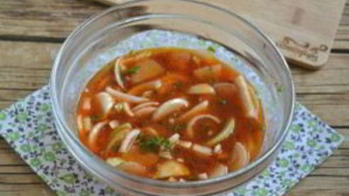 лук в томатном соке на зиму