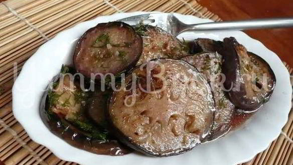Рецепт Баклажанов маринованных