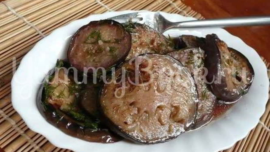Рецепт баклажанов маринованных