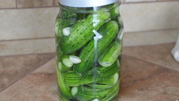 Рецепт Быстрых маринованных огурцов