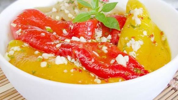 Рецепт Маринованного болгарского перца без стерилизации