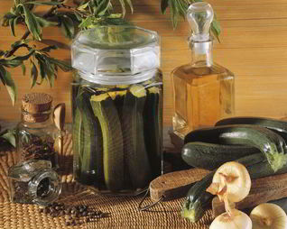 Маринованный кабачок